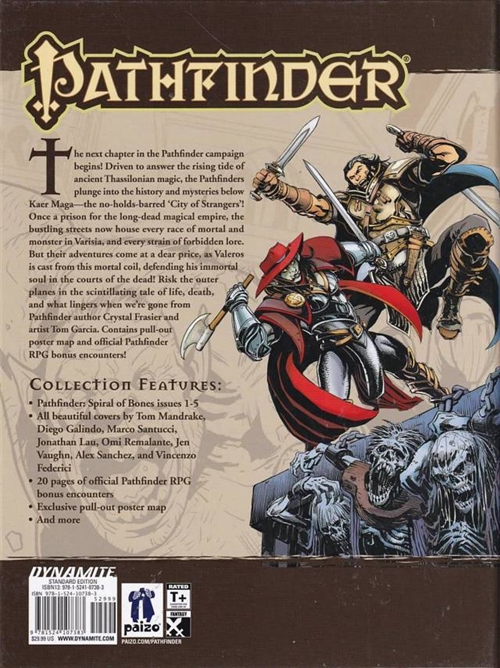 Pathfinder - Spiral of Bones - Volume Seven - Variant Cover (B Grade) (Genbrug)